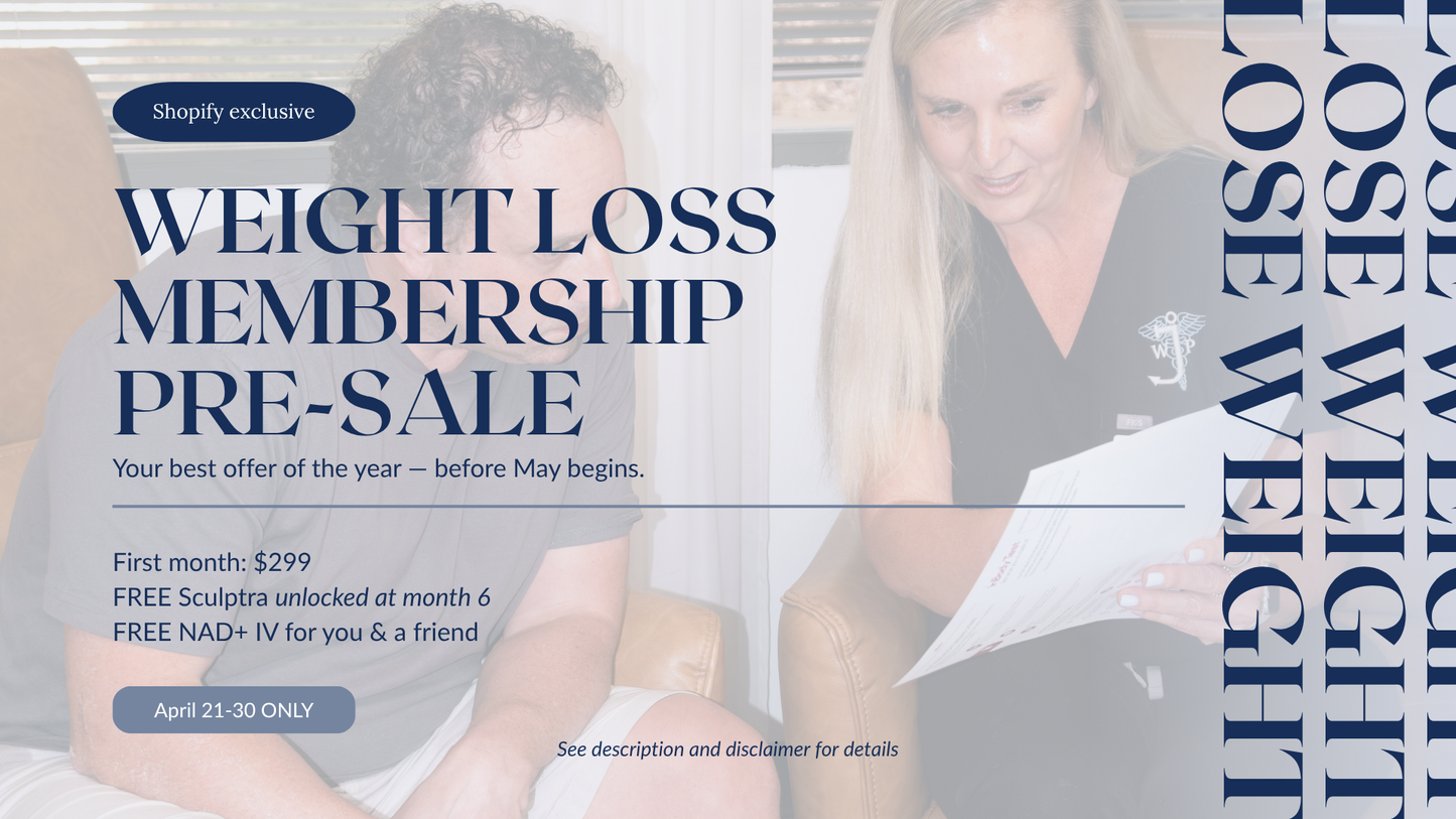 🌸 PRE-SALE: 12-Month Weight Loss Membership