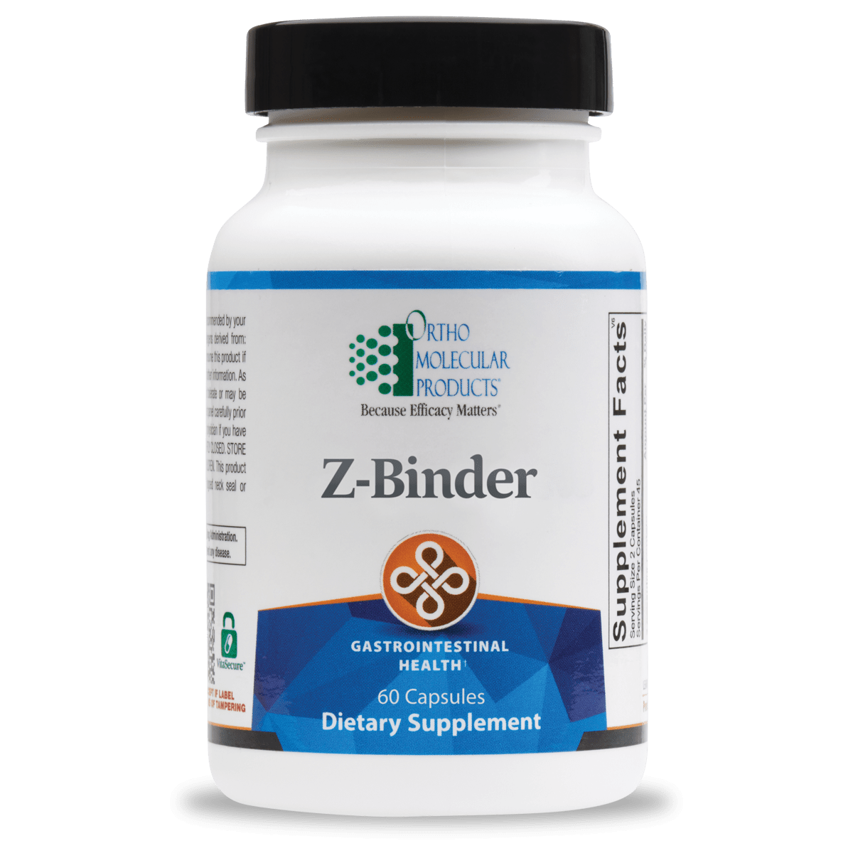 Z-binder (60 caps), Ortho Molecular